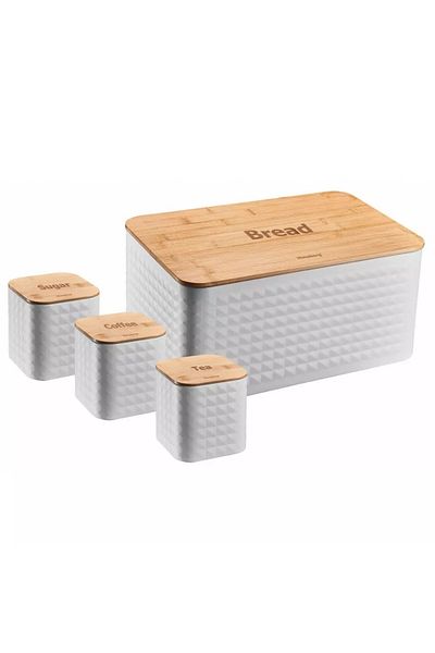 Klausberg Set of bread and food boxes white Klausberg KB7483