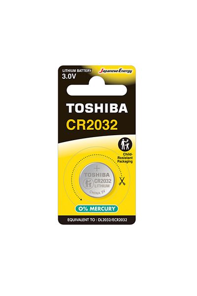 Toshiba Lithium Battery 3V CR2032 coin type, 10806, in blister