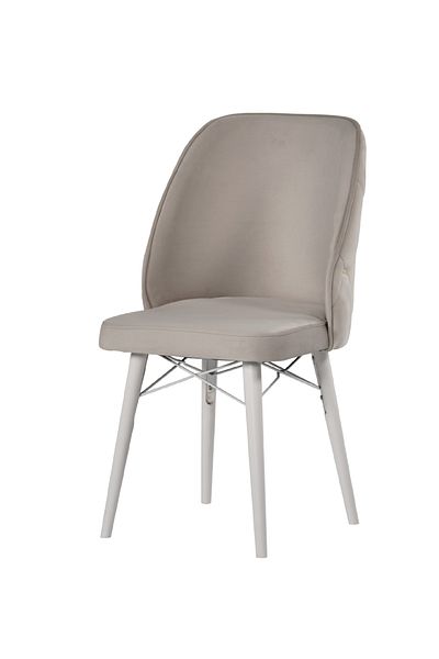 Desire Fergana Chair, Gold details, first-class hornbeam frame, durable wooden legs Black