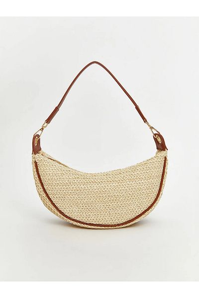 LC Waikiki Lcw Accessories Ecru Women's Shoulder Bag with Detachable Strap