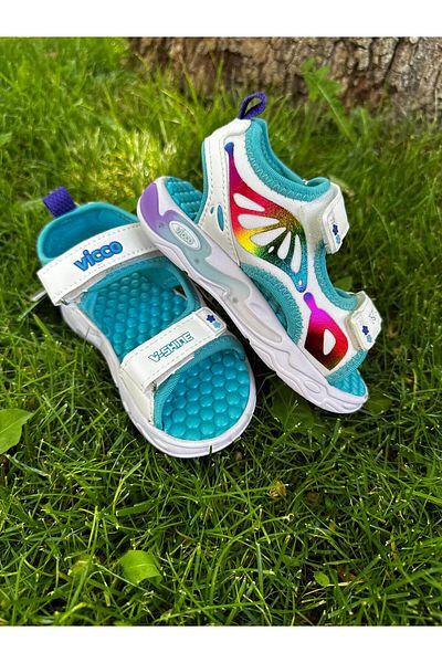 Vicco Size 26-35 Lighted Anatomical Lighted Girls' Sandals