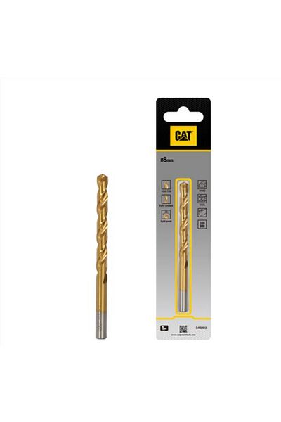 Caterpillar Steel Drill Bit 8mm CAT DA02012