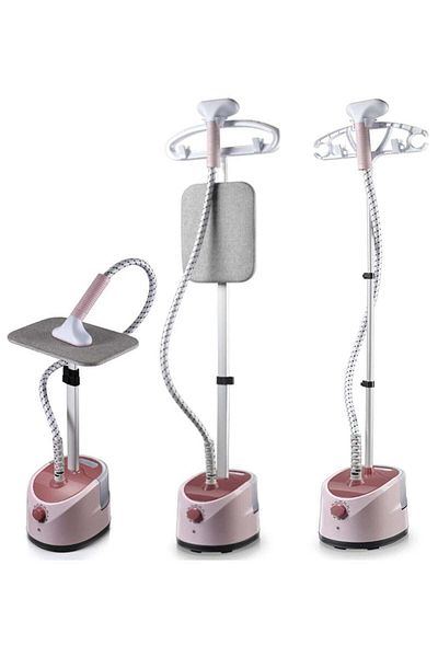 Generic MOSH 2000W Vertical Clothes Garment Steamer | Height Adjustable Steamer with Built-in Ironing Board,