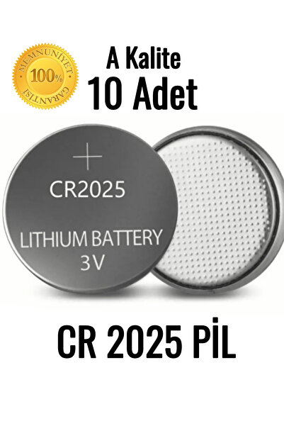 Fotografyabaskı 10 Adet Cr 2025 Pil Tartı Pili Baskül Pili Para Bios Düğme Pi...