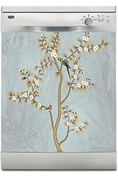 AMAZON TOHUM Dishwasher Sticker Coating White Goods Coating Bird Tree