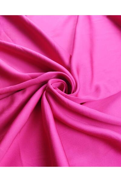 Kumaş Parça Satin de bumbac în culoarea roz bomboană (lățime 125 cm x lungime...