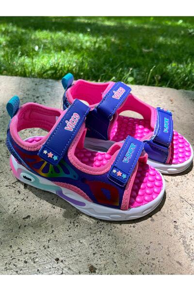 Vicco Size 26-35 Lighted Anatomical Lighted Girls' Sandals