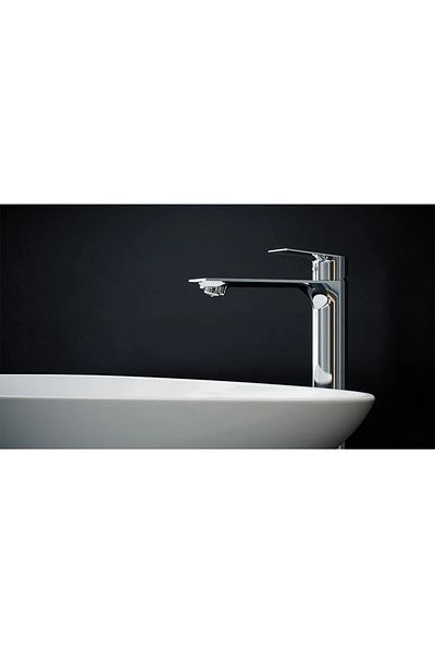 Turkuaz Cerastyle Bowl Sink Faucet Chrome