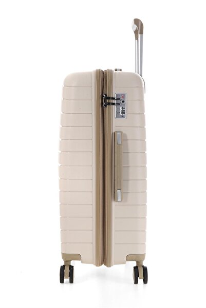 ÇÇS Ççs 5242 Polipropilen Kırılmaz Körüklü Battal Boy Valiz