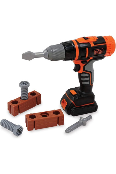 Belle Fusion مثقاب كهربائي BFS Smoby Black & Decker 360916