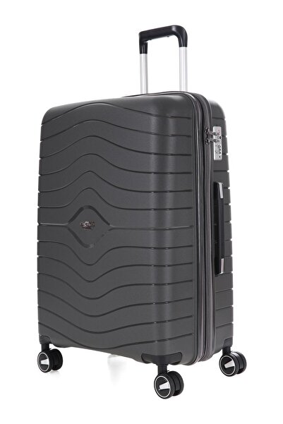 ÇÇS Ççs 5242 Polipropilen Kırılmaz Körüklü Battal Boy Valiz