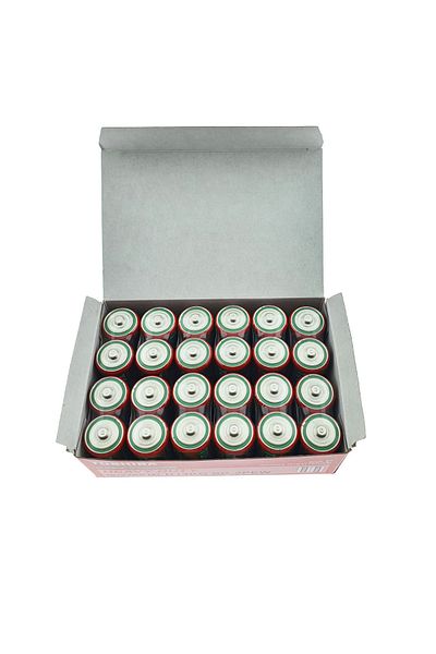 Toshiba Set of 24 batteries R14, Heavy Duty C, 1.5V, wrapped in foil