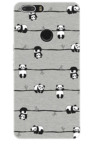 Vestel Venüs Z20 Uyumlu Kılıf Desen Baskılı Silikon Pandalar STK:751 CP-dmHWtH2