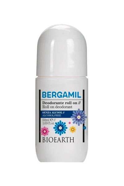 Bioearth Aluminum-free deodorant with alum stone, 50ml - Bergamil Bioearth