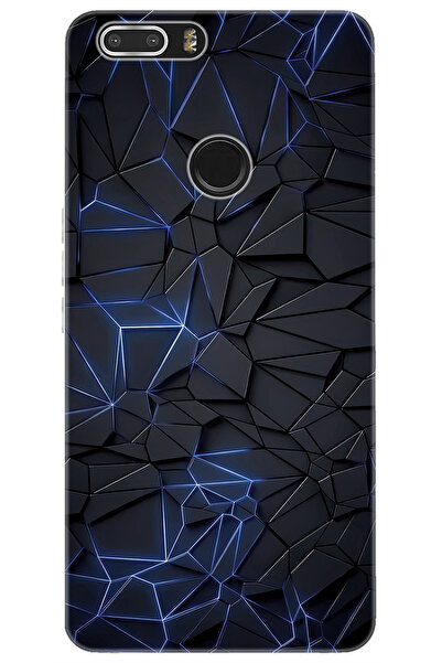 Vestel Venüs Z20 Uyumlu Kılıf Desen Baskılı Silikon Prizmatik Tasarım STK:667...