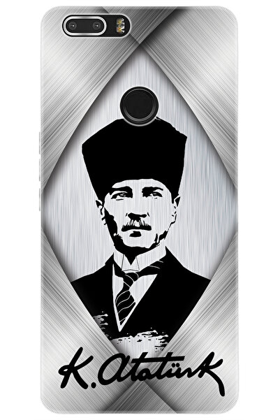 Vestel Venüs Z20 Uyumlu Kılıf Desen Baskılı Silikon Atatürk Tasarım STK:402 C...