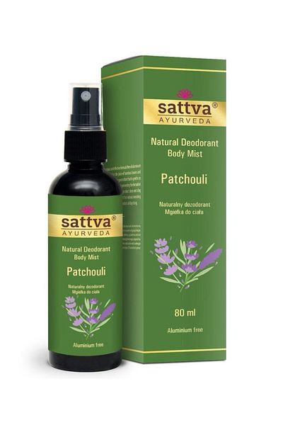 Sattva Ayurveda Aluminum-free deodorant Patchouli, 80ml - Sattva