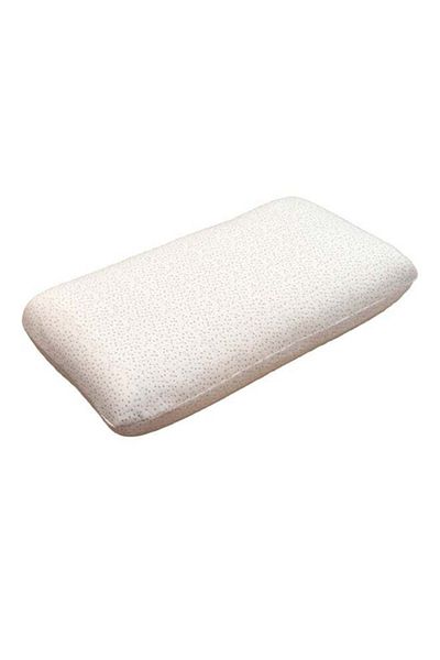 GENERAL Moon Traditional Shape Pillow Memory Foam Microfiber White 70X35X14cm