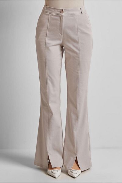 Alvina Slit Detail Pants 70851