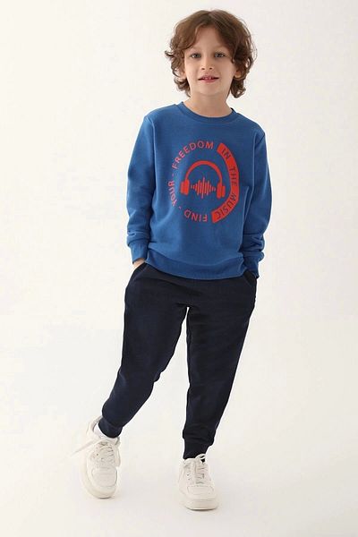 Rolypoly Find Your Freedom Blue Boys' Tracksuit Set
