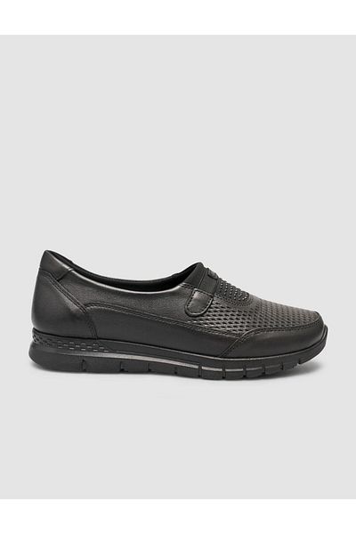 Cabani 100% Genuine Leather Black Casual Women's Comfort