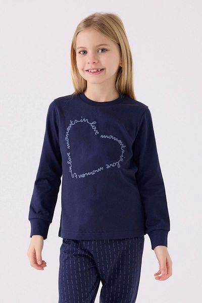 Arnetta Mother Daughter Double Set - Navy Blue