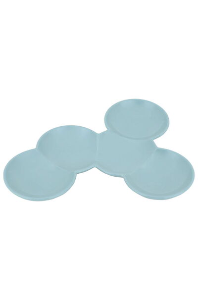 Alsaif Gallery Ceramic Serving Plate, Alsaif Gallery, 25x20x2 cm, 5 Sections ...