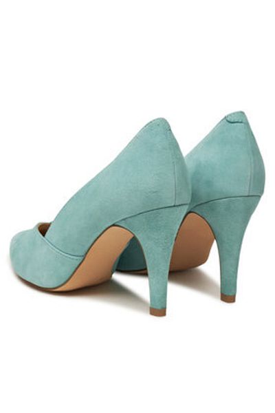 Caprice Tocuri înalte pentru femei albastre CAPRICE-9-22401-42 802 LT.BLUE SUEDE
