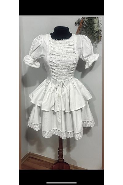 Asushvintage Vintage White Dress