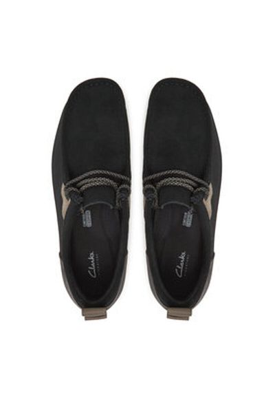 CLARKS Men's Half-boots black CLARKS-26181387 837 BLACK COMBI