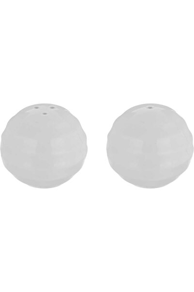 Generic Al Saif Gallery porcelain saltpan set, two pieces - white