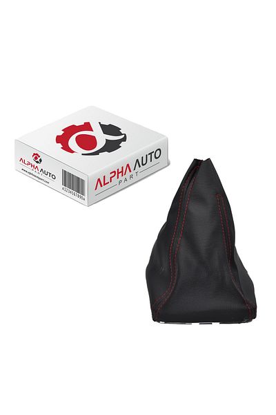 ALPHA AUTO PART Gear boot for opel astra h - red