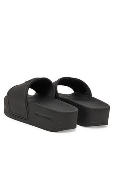 Karl Lagerfeld Women's Flip-flops black KARL LAGERFELD-KL80819M V00 BLACK RUBBER