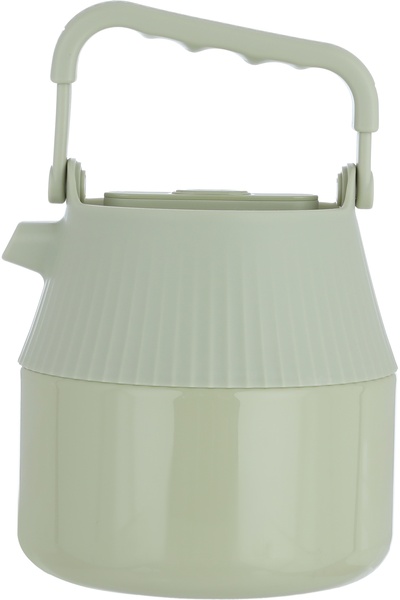 Alsaif Gallery Reema Steel Saif Gallery Thermos, 1 Liter - Willow Green