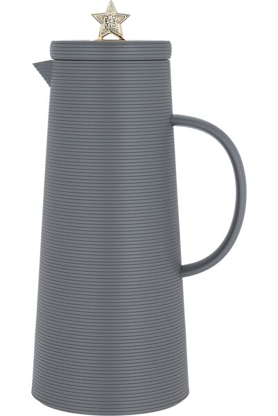 Generic Al Saif Gallery Royal 8 thermos star lid, 1 liter, glass inner contai...