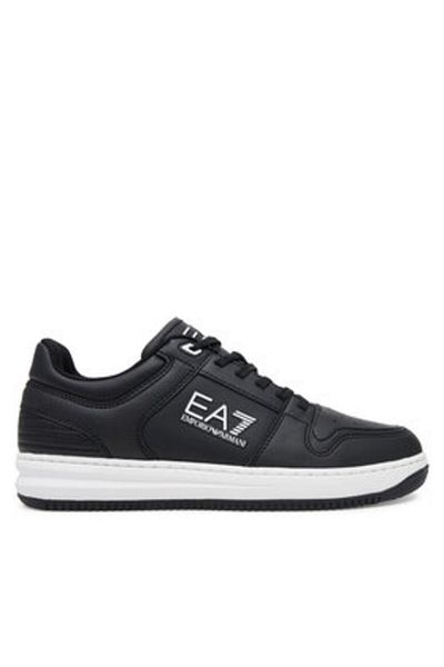EA7 Emporio Armani Teniși bărbați negri EA7 EMPORIO ARMANI-X8X189 XK404 N349 NEGRU+NEGRU+ALB