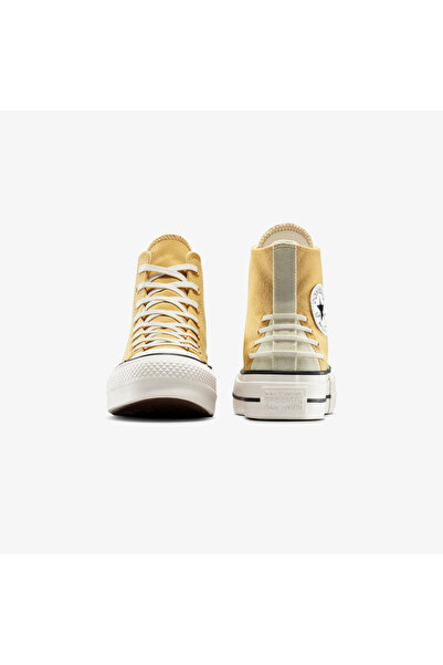 Converse Chuck Taylor All Star Lift Crafted Laces Unisex Beyaz Platform Sneaker