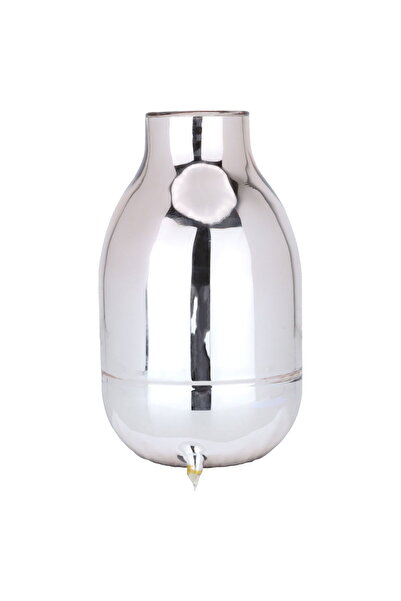 Alsaif Gallery Saif Gallery Glass Thermos, 1 Liter - Silver