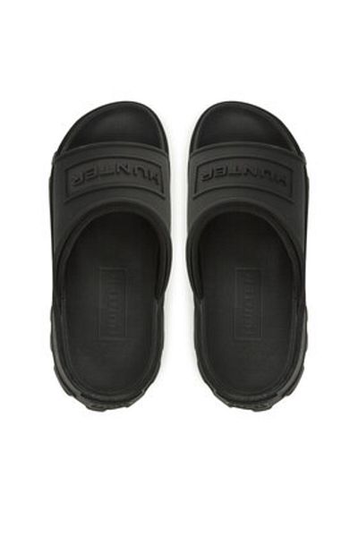 Hunter Șlapi negri pentru femei HUNTER-HFRU0007251 NEGRU