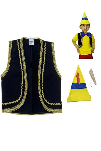 KOSTÜMCE Σετ καπέλο μύτης Pinocchio Vest