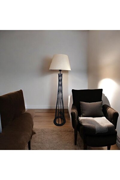 Ömür Avize deniz siyah ayak konik lambader