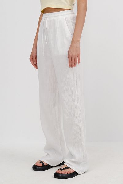 Addax Pantaloni cu legare în talie PN7043