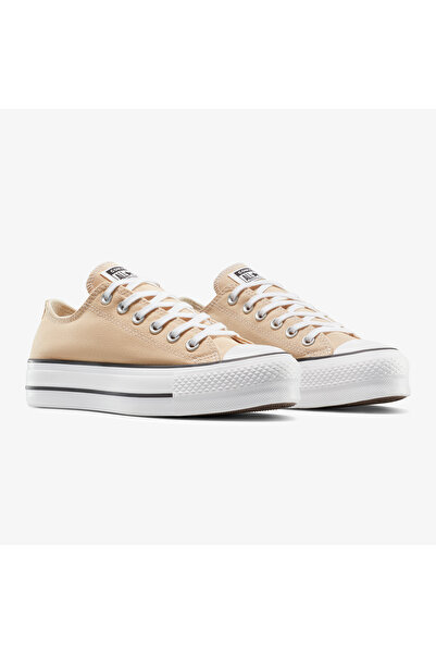 Converse Chuck Taylor All Star Lift Kadın Bej Platform Sneaker