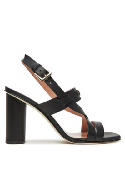 Pollini Sandale damă negre POLLINI-SA16358C0MTC0000 SAN.LOD.KR SS08/85 VITELL...