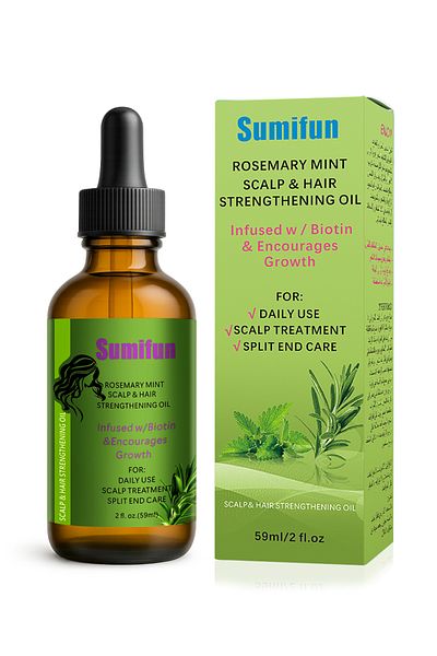 SUMIFUN Rosemary Essential Oil, Hair Moisturizer Oil, Stimulate Hair Growth for Hair, Aromatherapy 59ml
