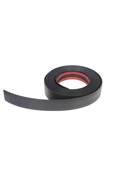 Trend Garaj Mat Siyah Nikelaj 25mm Genişlik 3 metre Uzunluk