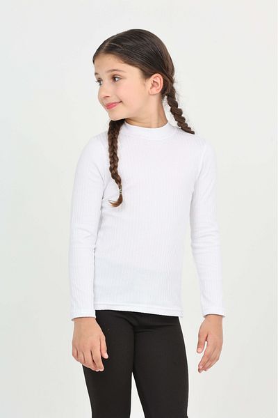 Toontoy Girl's School Turtleneck T-Shirt