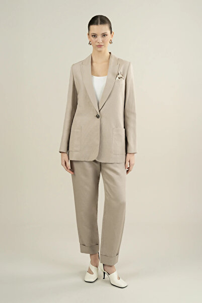 IDYL Duble Paça Pantolon Ceketli Takım