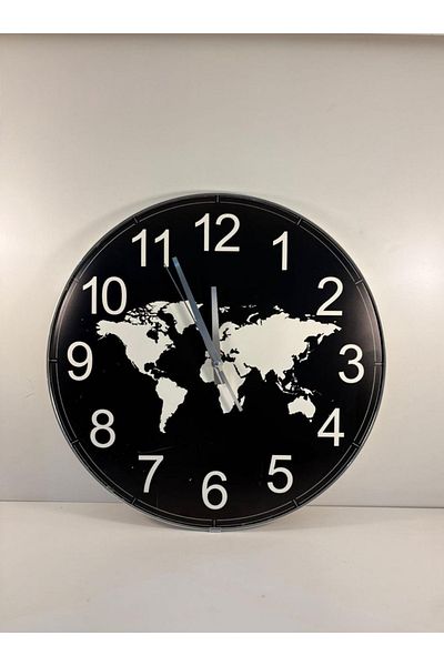 DEC14 Wall clock with a distinctive and modern design, diameter 40 cm.