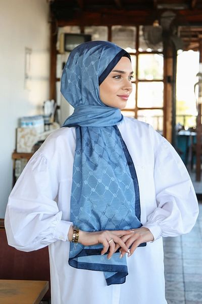Armine Trend Monogram Σαλί 2